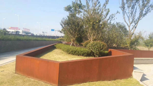 高青耐候钢挡土墙